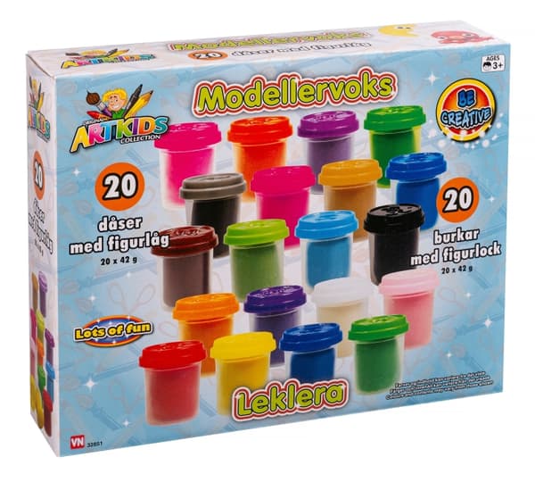ArtKids 20 bokser leire (32851)