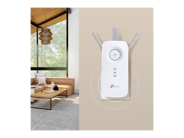 TP-Link RE550 WiFi-rækkeviddeforlænger Ekstern