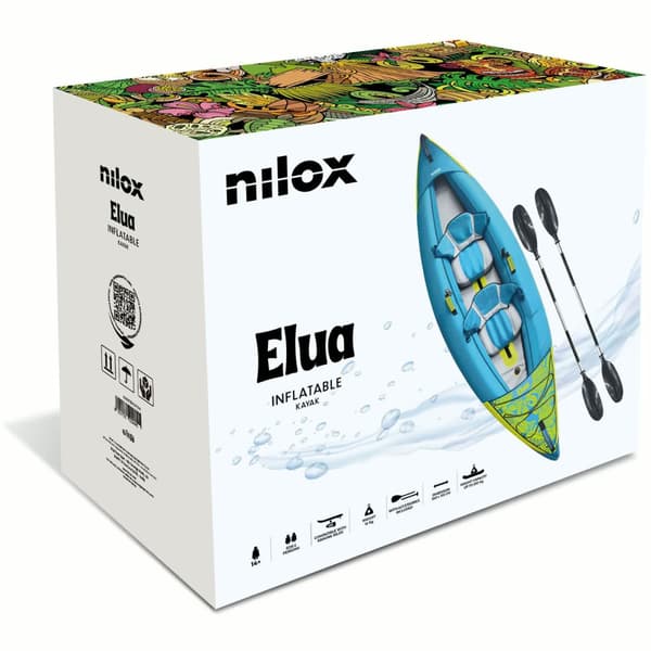 Nilox Kajak Uppblåsbar Elua