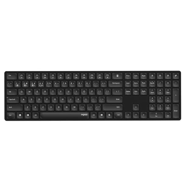 Rapoo Tastatur E8020 Multi-Mode Trådløst Ultra-slim