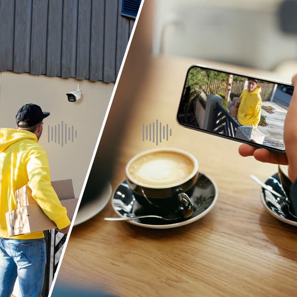 Hama Smart Overvåkingskamera Utendørs Nattsyn Hvit