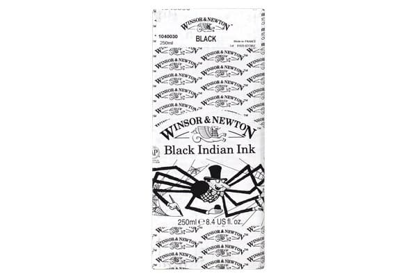 Drawing Ink 030 Black Indian ink, 250 ml