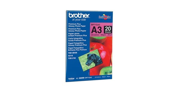 Brother BP71GA3 fotopapper A3 Blå, Röd Glansigt