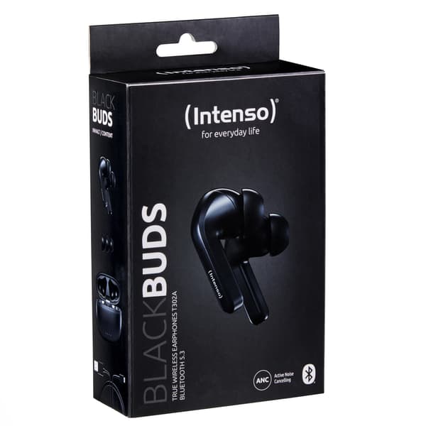 Intenso Handsfree Buds / Earphone Black Intenso