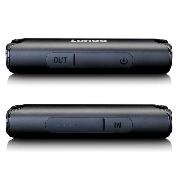 Lenco Bluetooth® Headset Vattentätt In-Ear Docking Svart