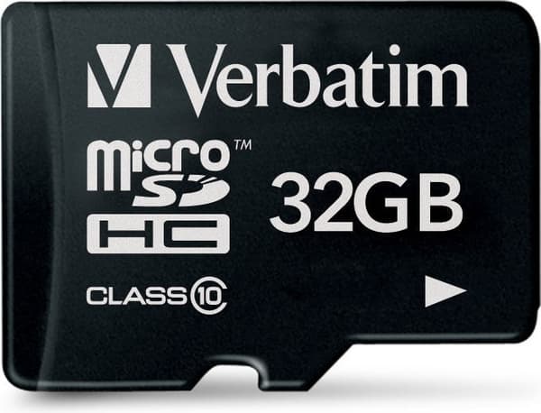 Verbatim memorykort, microSDHC, 32GB, micro Secure Digital High