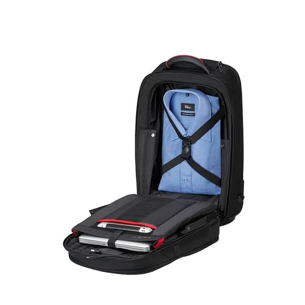 Samsonite Reppu PRO DLX6 17.3" Pyörillä Musta