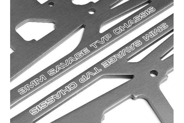 HPI Main Chassis Set (Savage Xl/Gray)