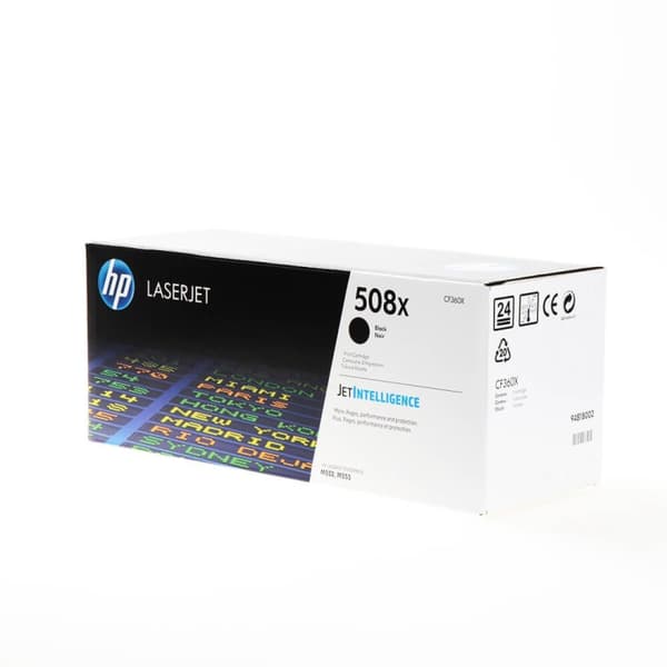 HP Toner CF360X 508X Musta