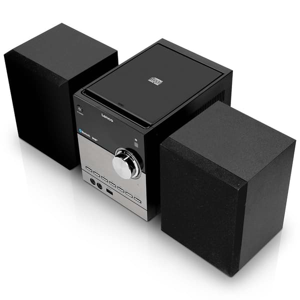 Lenco Micro-apparat med DAB+/FM/CD/Bluetooth® & USB-spiller - Svart