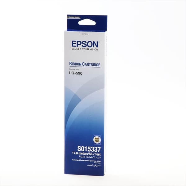 Epson Farvebånd C13S015337 S015337 Sort