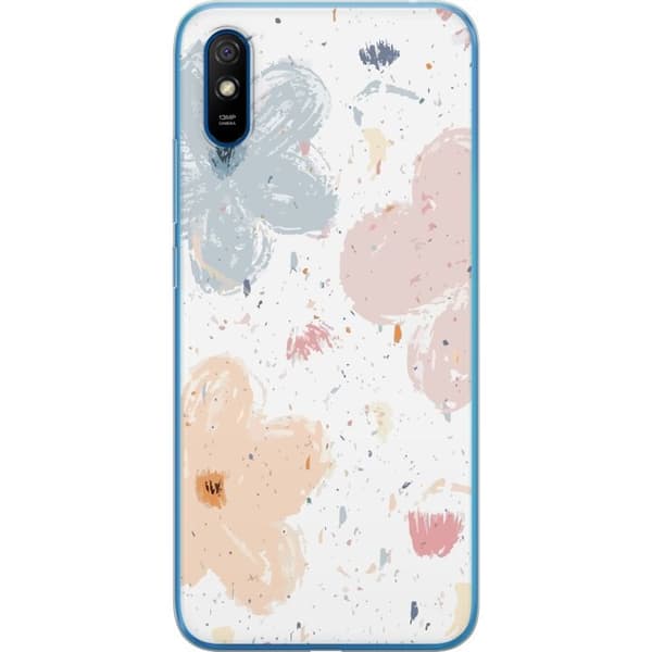 Mobildeksel til Xiaomi Redmi 9A med Blomster motiv
