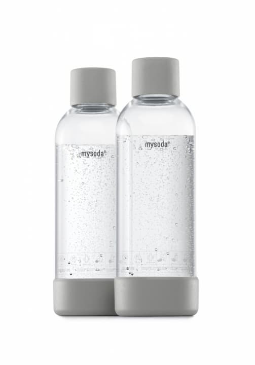 Mysoda PET-flaska 1L 2-pack, Grey