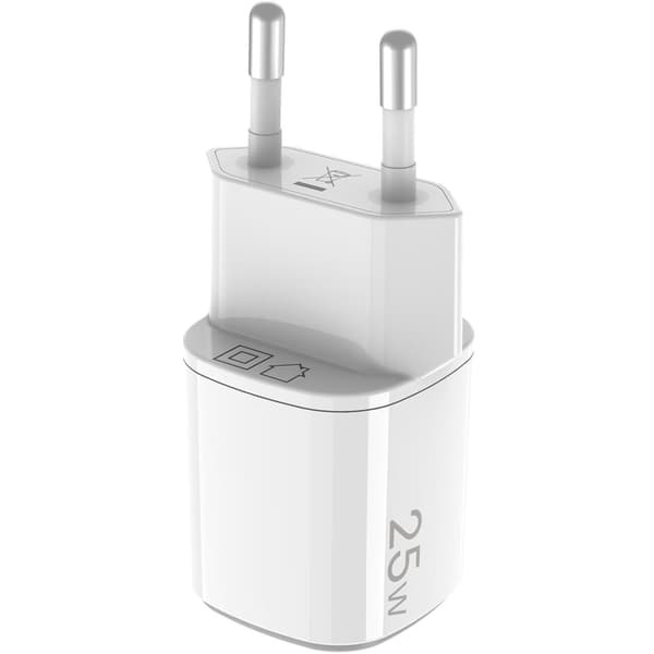 Celly Laddare 25W PD/QC Vit
