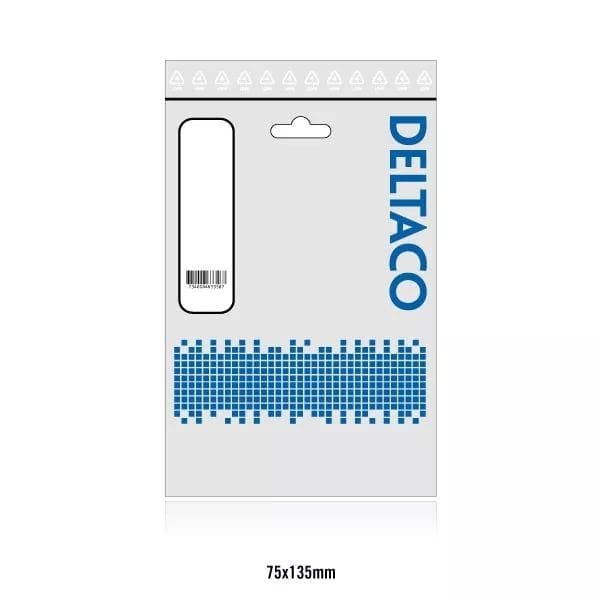 DELTACO UTP Cat6 patchkabel 0.5m, grön (TP-60G)