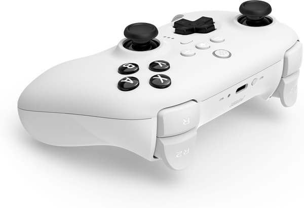 8BitDo Ultimate Bluetooth Controller, Vit, Switch / PC
