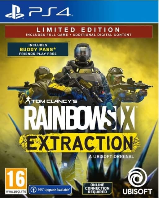 Tom Clancy's Rainbow six: Extraction (Limited Edition) (FR/NL/Multi in Game) (PS4)