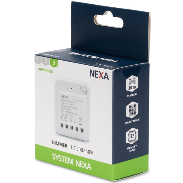 Nexa MWMR-251 Dimmer for strømforsyning