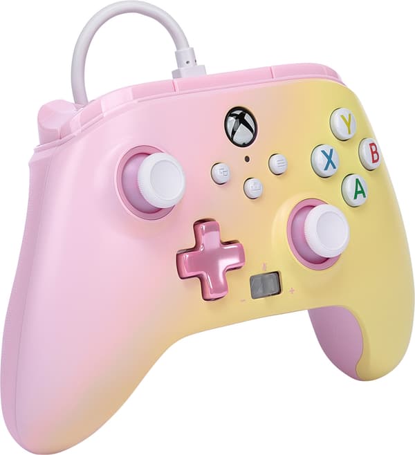 PowerA Enhanced trådbunden handkontroll, Pink Lemonade, Xbox