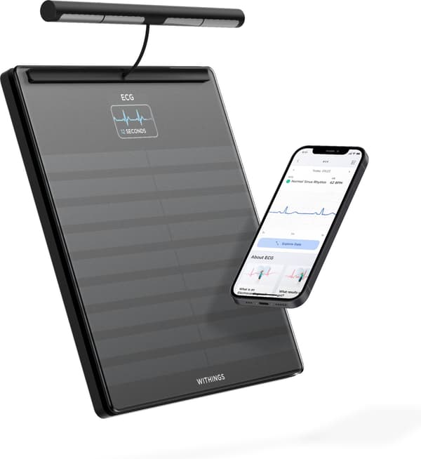 Withings Body Scan smartvægt, sort