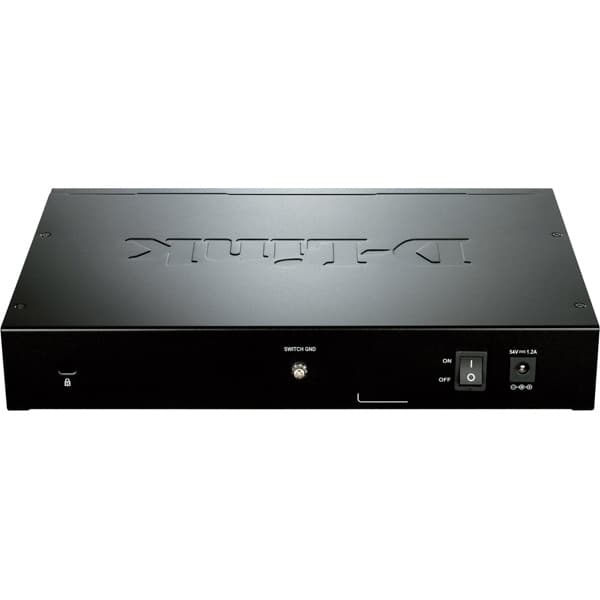 D-Link netværksswitch, Layer 2, 10/100/1000BASE-TX, 8xRJ45, 2xSFP, Po