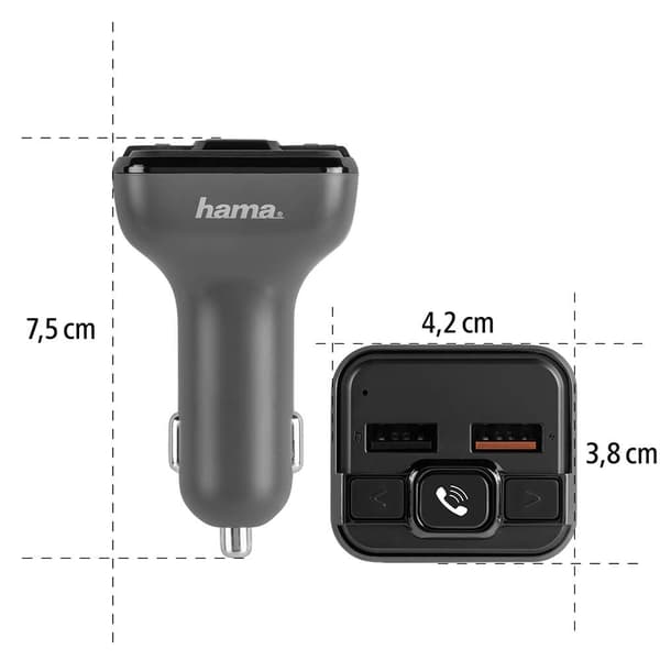 Hama FM-sender Bluetooth Hands-Free