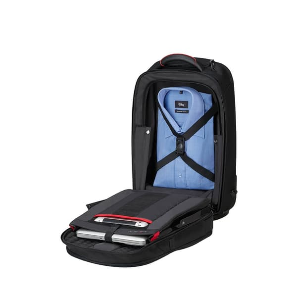 Samsonite Reppu PRO DLX6 17.3" Pyörillä Musta