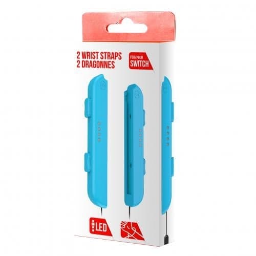 Trade Invaders Par Joy-Con handledsremmar blå