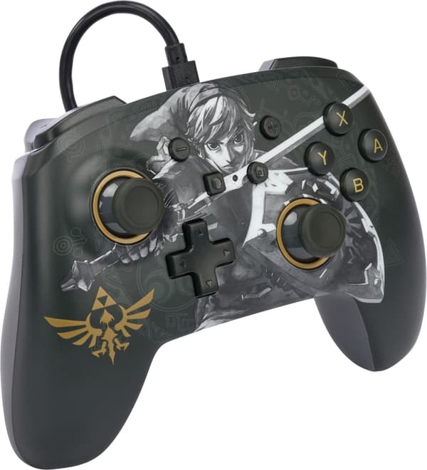 PowerA Forbedret kablet kontroller, Battle-Ready Link, Switch