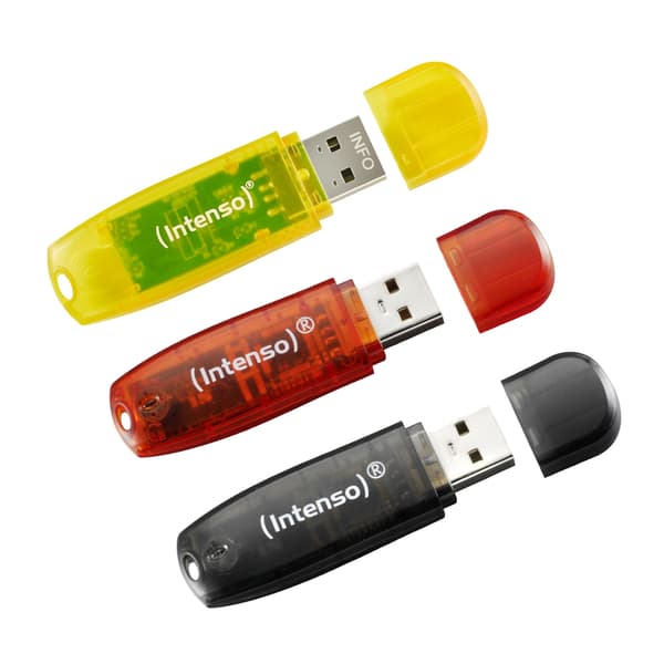 Intenso Rainbow Line 32GB Triple pack Intenso