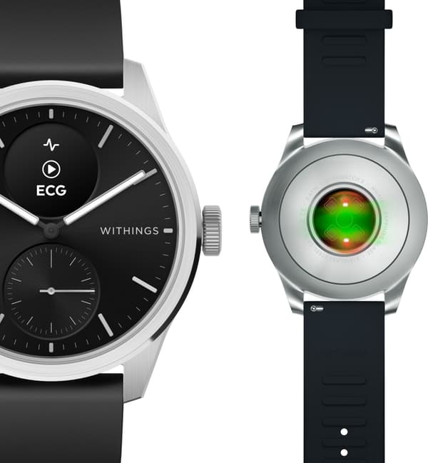 Withings Scanwatch 2 smartklocka, 42 mm, svart