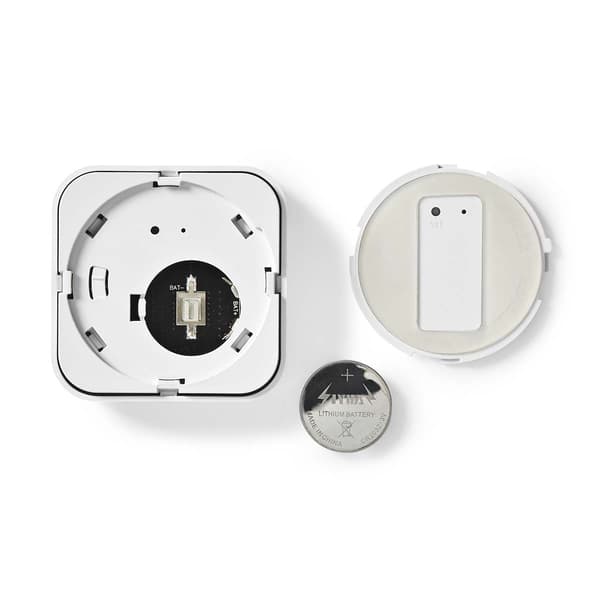 Nedis SmartLife Strömbrytare | Zigbee 3.0 | Väggfäste | Android™ / IOS | Plast | Vit