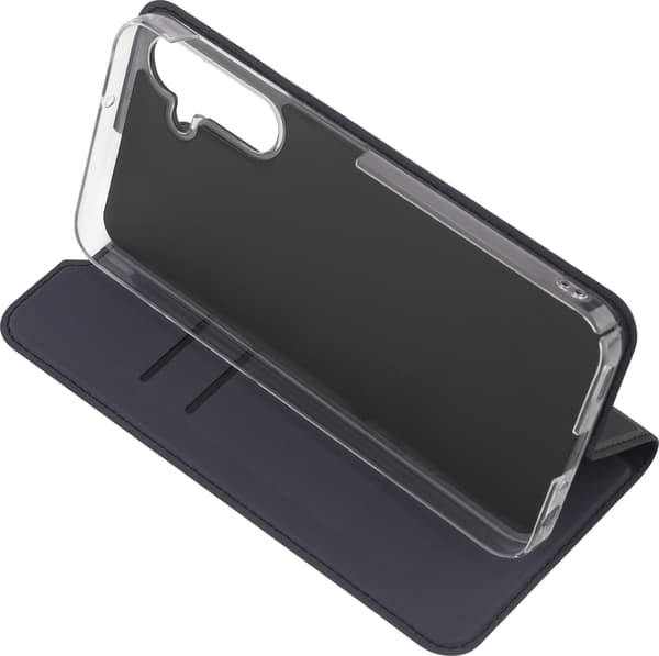 FoneKit BookCase -suojakotelo, Samsung Galaxy A25 5G, musta