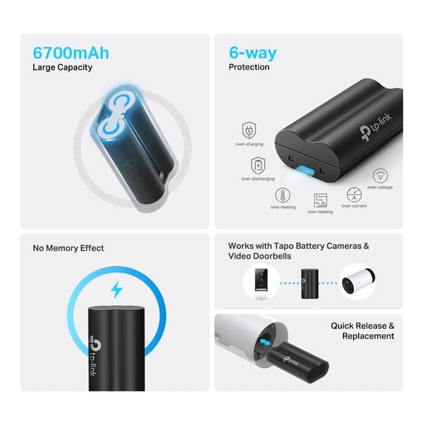 TP-Link Tapo batteripaket /Tapo A100