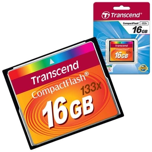 Transcend CompactFlash 16 GB 133x