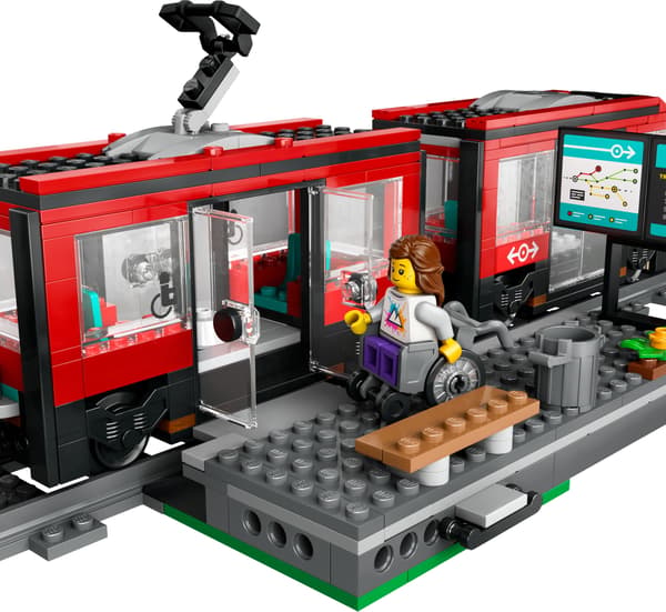 LEGO City Tog 60423 - ekspresstoppested i centrum