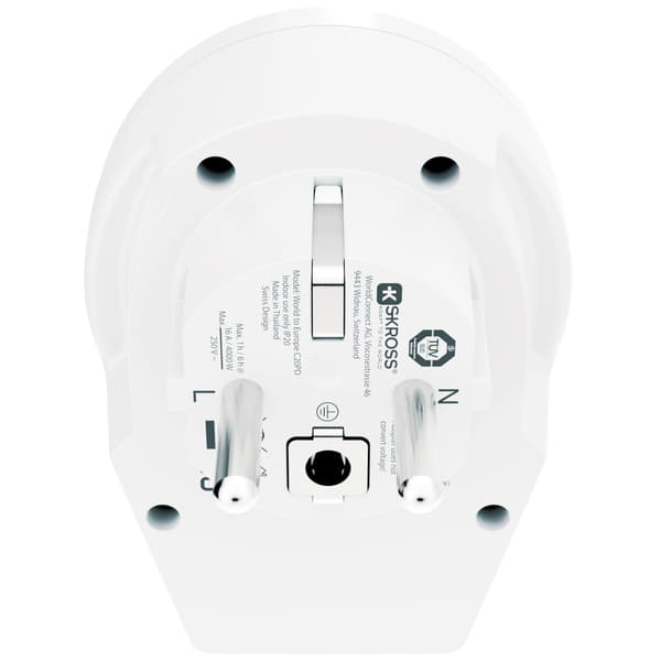 SKROSS C20PD Reseadapter Europa USB-C PD 20W