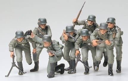 Tamiya 1/35 TYSKE ANGREBSTROPPER
