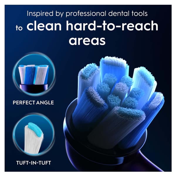 Oral B Borsthuvud iO Ultimate Clean Black 2st