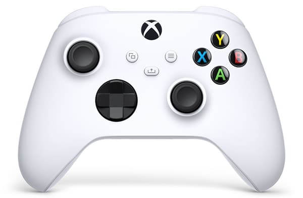 Microsoft trådløs kontroller for Xbox Series X/S og One, hvit