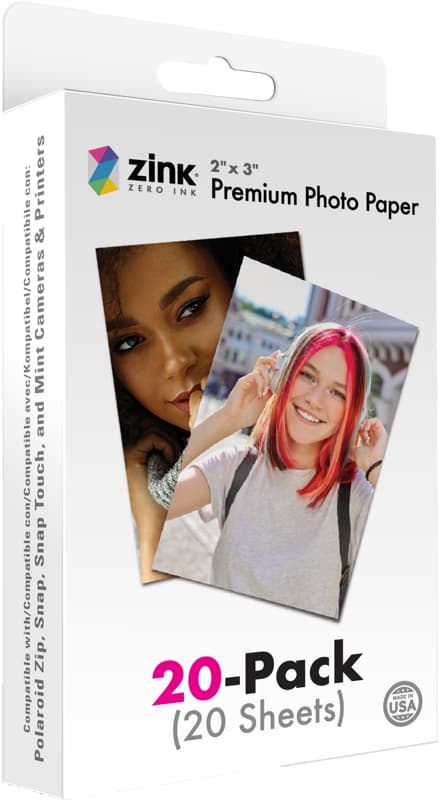Polaroid Zink Media 2x3 - 20-pack