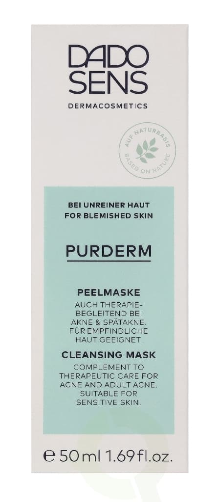 Dado Sens Purderm Deep Cleansing Mask 50 ml