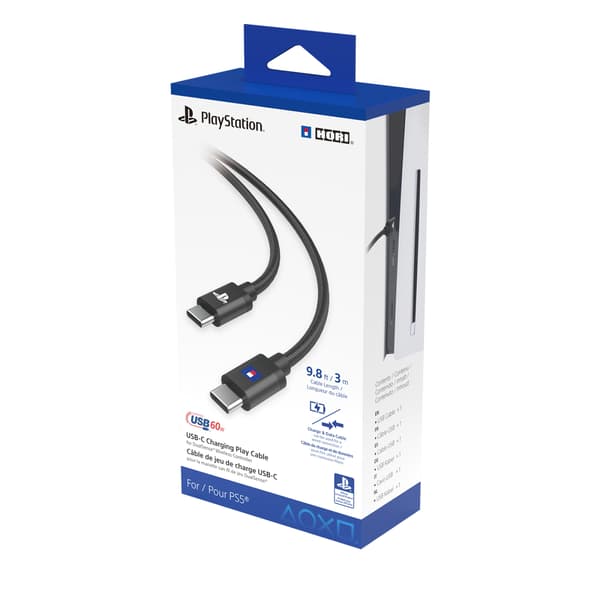 Hori USB-C-laddningsspelkabel för DualSense Wireless Controller 3m