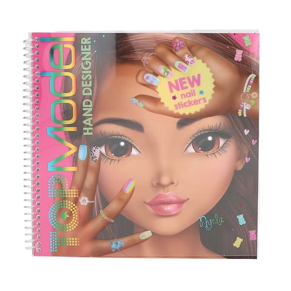 TOPModel „Create Your Hand Design"-malebog (414000)