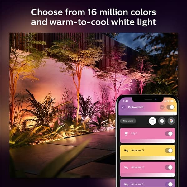 Philips Hue Amarant Garden floodlight