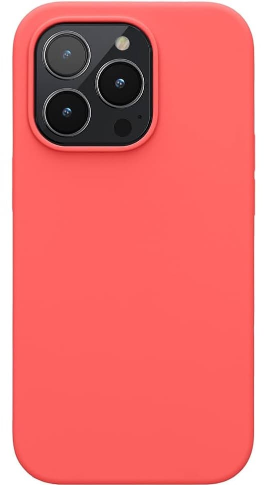 Magsafe silikonikotelo Iphone 14 Plus -puhelimelle, Coral