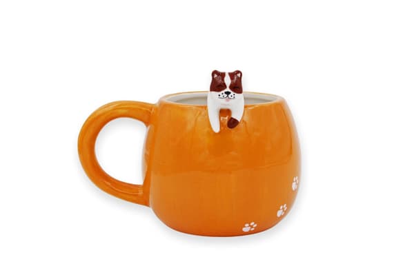 Winkee Mugg - Husdjursvänner Hund - orange