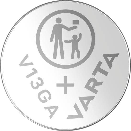 Varta V13GA/LR44 Alkaline 4-pakning