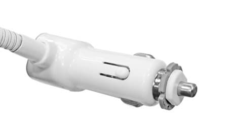 FM-sender med Bluetooth-handsfree og billader (gull)