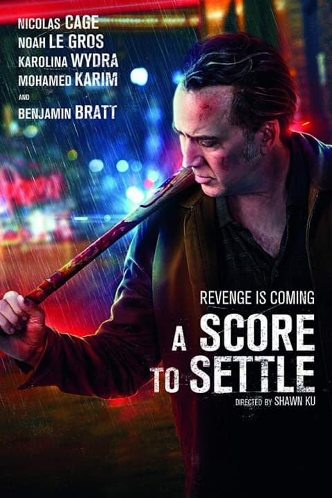A Score To Settle - Dvd (Nicolas Cage Action)